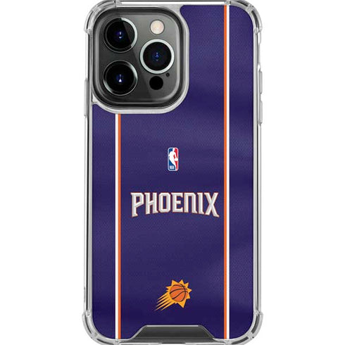 NBA Phoenix Suns Jersey iPhone 16 Pro Max Clear Case